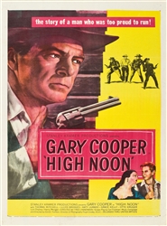High Noon US Original One Sheet
Vintage Movie Poster
Grace Kelly
Gary Cooper