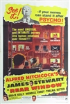 Rear Window Original US One Sheet
Vintage Movie Poster
Alfred Hitchcock