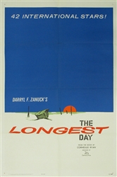 The Longest Day Original US One Sheet
Vintage Movie Poster
John Wayne
