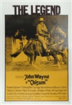 Chism Original US One Sheet
Vintage Movie Poster
John Wayne