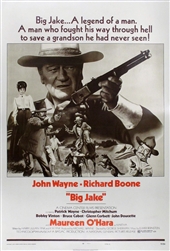 Big Jake Original US One Sheet
Vintage Movie Poster
John Wayne