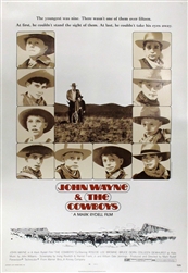 The Cowboys Original US One Sheet
Vintage Movie Poster
John Wayne