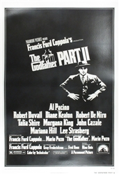 The Godfather Part II Original US One Sheet
Vintage Movie Poster
Marlon Brando