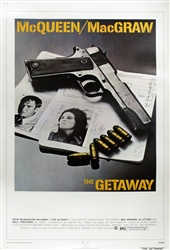 The Getaway Original US One Sheet
Vintage Movie Poster
Steve McQueen