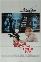 The Omega Man Original US One Sheet
Vintage Movie Poster
Charlon Heston