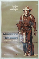 Tom Horn US Original One Sheet
Vintage Movie Poster
Steve McQueen