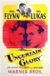 Uncertain Glory Original US One Sheet
Vintage Movie Poster
Errol Flynn