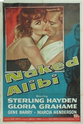 Naked Alibi Original US One Sheet
Vintage Movie Poster
Sterling Hayden