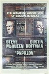 Papillon Original US One Sheet
Vintage Movie Poster
McQueen