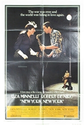 New York New York Original US One Sheet
Vintage Movie Poster
Robert De Niro