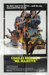 Mr. Majestyk Original US One Sheet
Vintage Movie Poster
Charles Bronson