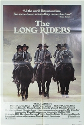 The Long Riders Original US One Sheet
Vintage Movie Poster
Carradine