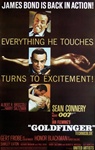 Goldfinger Original US One Sheet
Vintage Movie Poster
James Bond