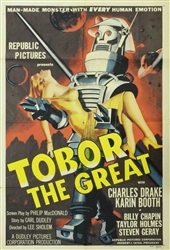 Tobor the Great US Original One Sheet
Vintage Movie Poster