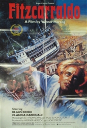 Fitzcarraldo Original US One Sheet
Vintage Movie Poster
Werner Herzog