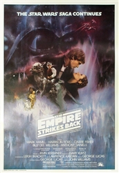 Star Wars Empire Strikes Back Original US One Sheet