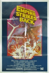 Star Wars Empire Strikes Back Original US Reissue One Sheet