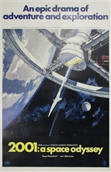 2001 A Space Odyssey Original US One Sheet
Vintage Movie Poster
Stanley Kubrick