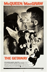 The Getaway Original International One Sheet
Vintage Movie Poster
Steve McQueen