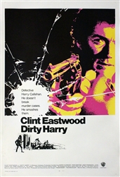 Dirty Harry US Original One Sheet
Vintage Movie Poster
Clint Eastwood