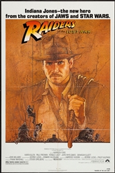 Raiders Of The Lost Ark Original US One Sheet
Vintage Movie Poster