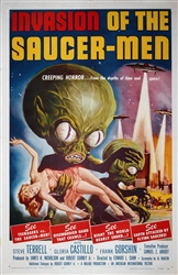 Invasion of the Saucermen Original One Sheet
Vintage Movie Poster