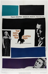 The Man With The Golden Arm Original US One Sheet