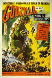 Godzilla Original US One Sheet