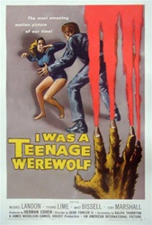 I Was a Teenage Werewolf Original US One Sheet