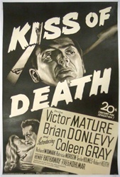 Kiss of Death Original US One Sheet