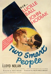 Two Smart People US One Sheet
Vintage Movie Poster
Lucille Ball