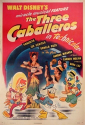 The Three Caballeros US One Sheet