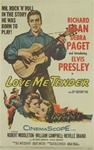 Love Me Tender US One Sheet
Vintage Movie Poster
Elvis Presley