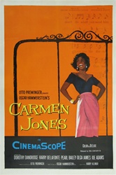 Carmen Jones US Original One Sheet
Vintage Movie Poster
Dorothy Dandridge