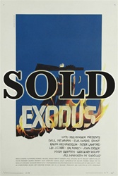 Exodus US Original One Sheet
