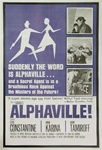 Alphaville US Original One Sheet
Vintage Movie Poster
Godard