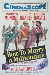 How to Marry a Millionaire US Original One Sheet