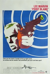 Point Blank US Original One Sheet
Vintage Movie Poster
Lee Marvin