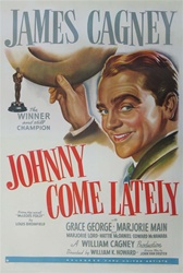 Johnny Come Lately US Original One Sheet
Vintage Movie Poster
James Cagney