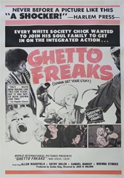 Ghetto Freaks US Original One Sheet