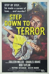 Step Down to Terror Original US One Sheet