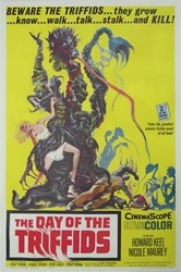 The Day of the Triffids Original US One Sheet