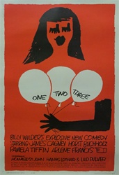 One Two Three Original US One Sheet