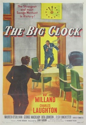 The Big Clock Original US One Sheet