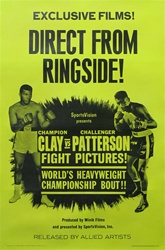 Clay Vs. Patterson Original US One Sheet