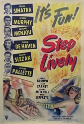 Step Lively Original US One Sheet