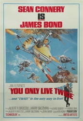 You Only Live Twice Original US One Sheet