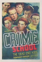 Crime School Original US One Sheet