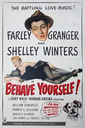 Behave Yourself! Original US One Sheet