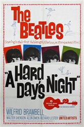 A Hard Day's Night Original US One Sheet
Vintage Movie Poster
Beatles